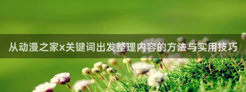 age动漫下载网站:从动漫之家x关键词出发整理内容的方法与实用技巧配图