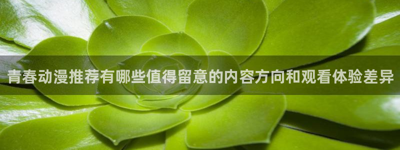age动漫软件下载:青春动漫推荐有哪些值得留意的内容方向和观看体验差异配图