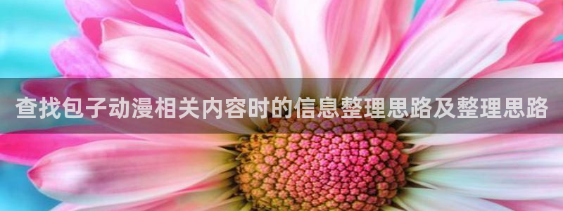AGE动漫下载正版:查找包子动漫相关内容时的信息整理思路及整理思路配图
